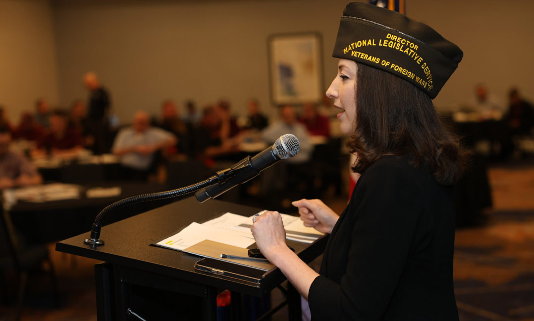 ACW VFW NLS Director Kristina Keenan