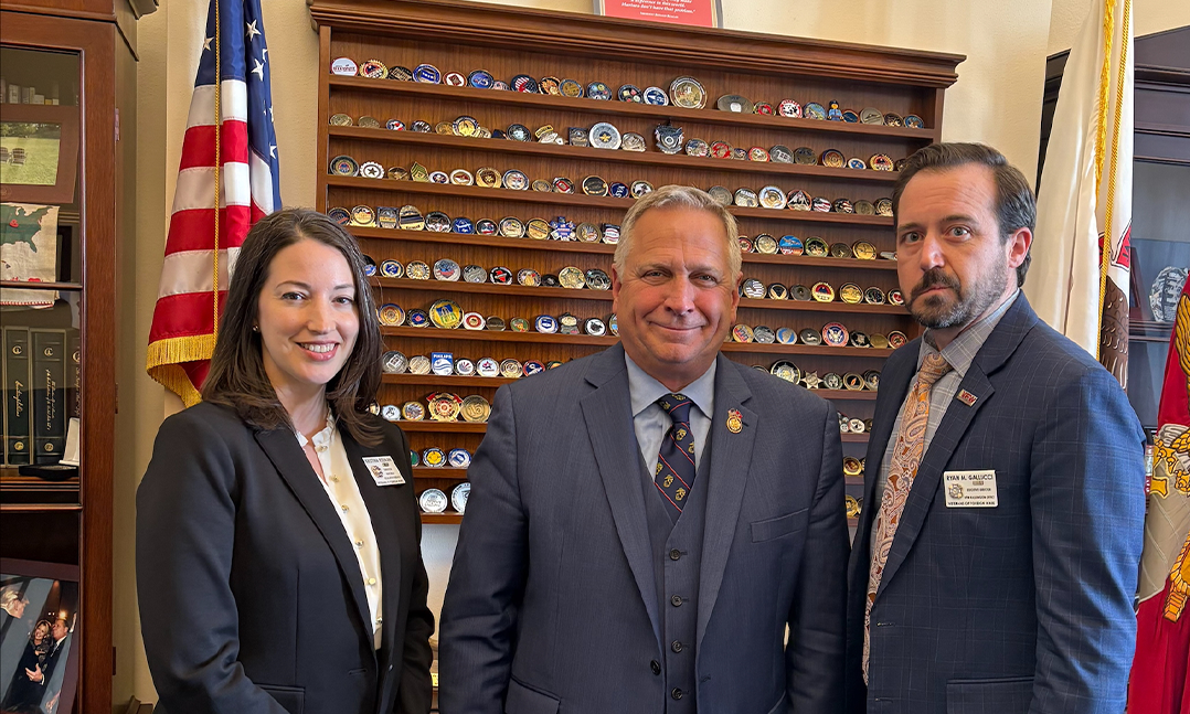 Kristina Keenan meets with Mike Bost