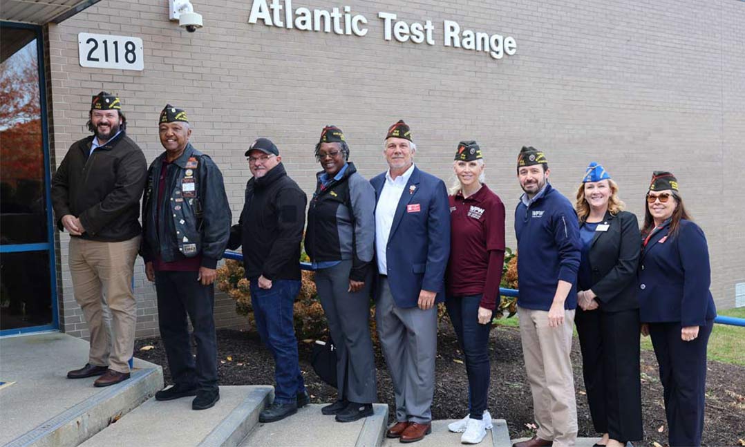 VFW visits PAX test range