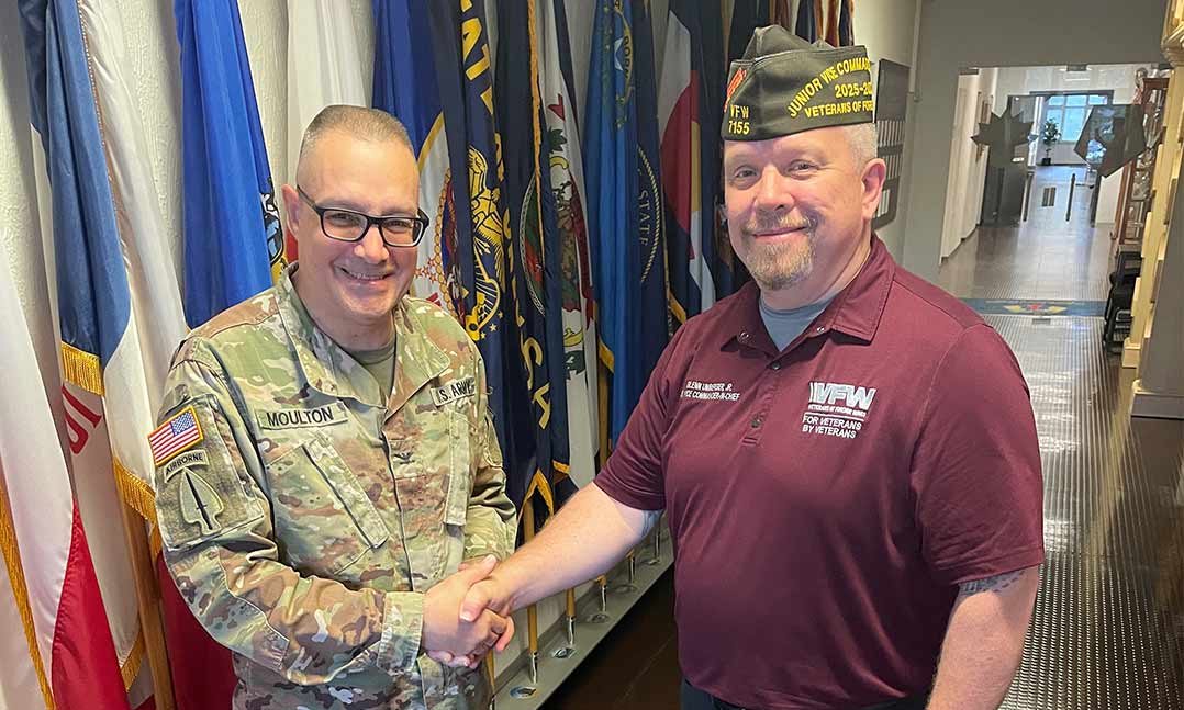 Junior Vice Commander Glenn Umberger in Germany