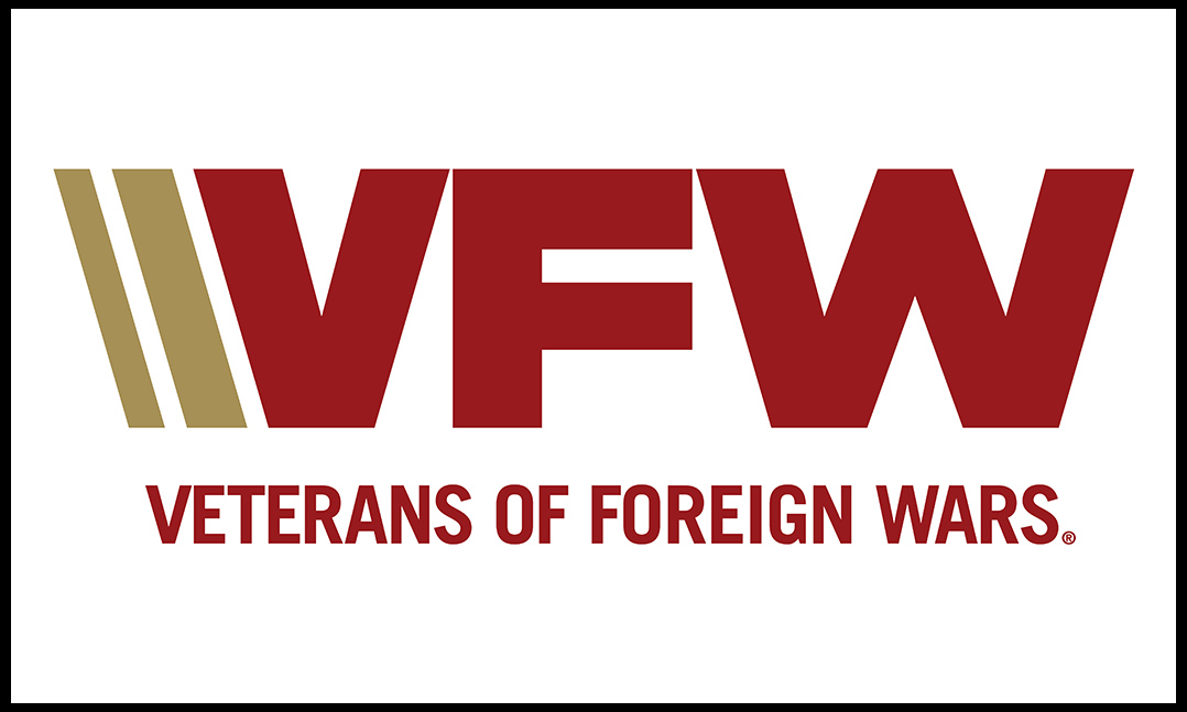 VFW Veterans of Foreign Wars with black border box