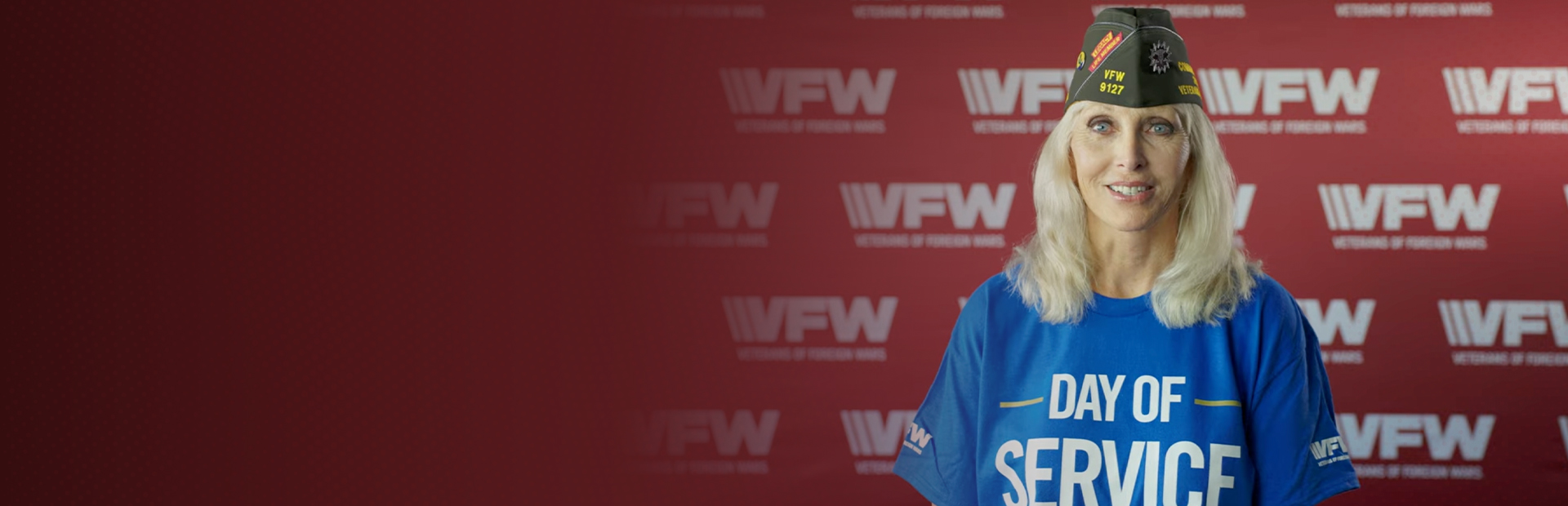 VFW National Commander Carol Whitmore Day of Service