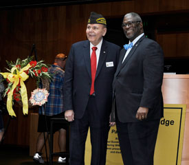 VFW KC Mayor WWI Wreath Presentation