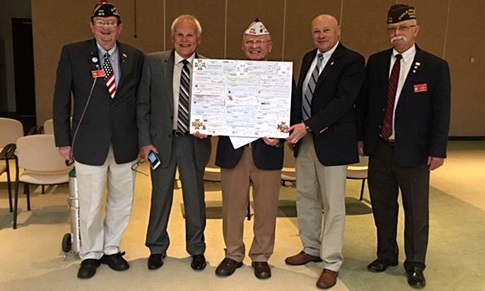 Vfw Rome Ga VFW Department of Georgia Makes Donation to WWI Commission - VFW