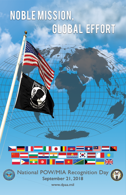 POW MIA Poster 2018