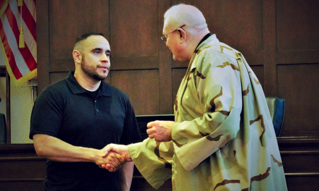 Treatment Court Graduates 500th Veteran