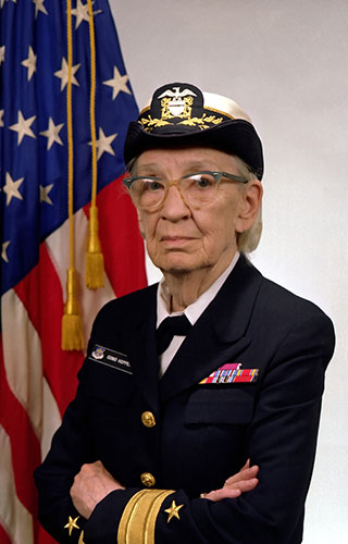 VFW recognizes Women's History Month bu honoring veteran Grace Hopper