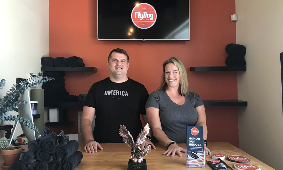 VFW member and his wife open a yoga studio for veterans