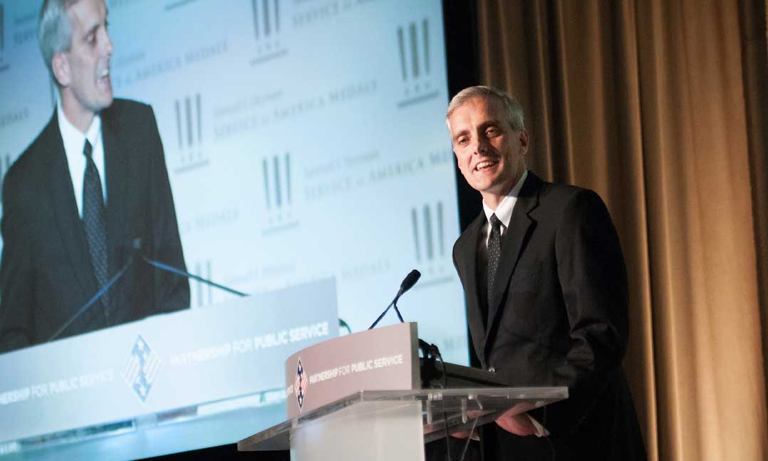 Department of Veterans Affairs Secretary Denis McDonough