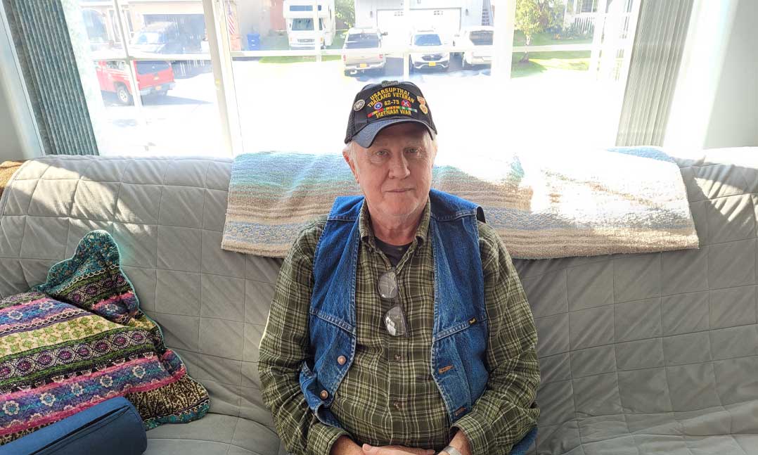 Army and Vietnam Veteran Tony Hansen