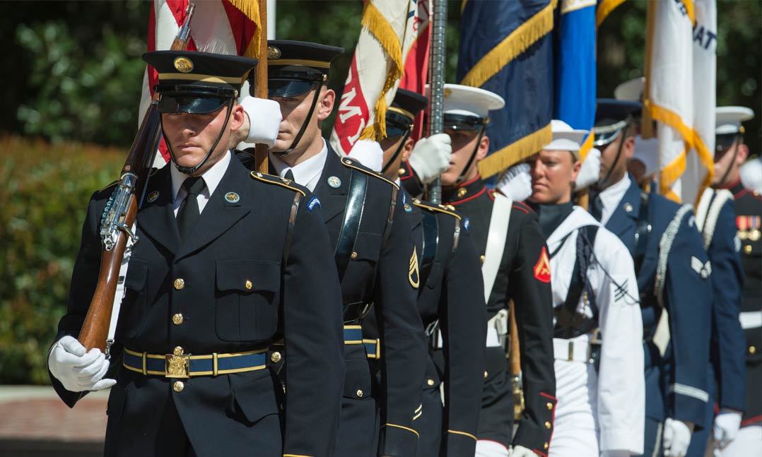 Military joint color guard