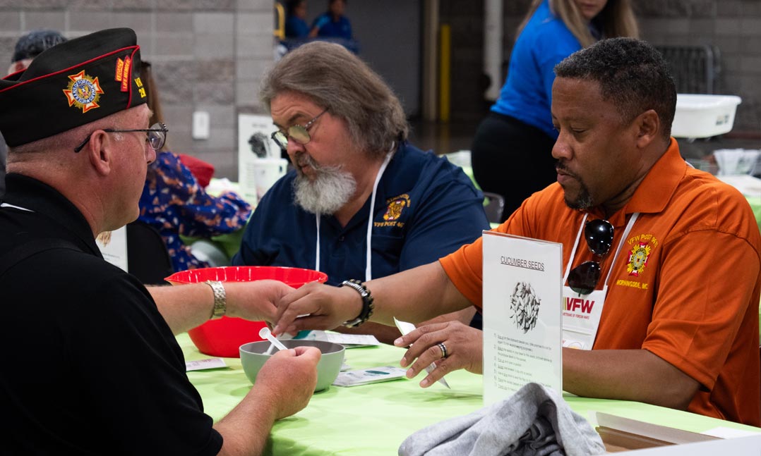 2023 VFW UTCH Seed Sorting at the 124th VFW National Convention