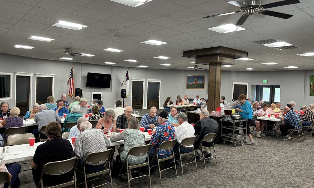 veterans dinner at VFW Post