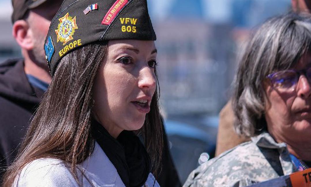 VFW NLS Associate Director Kristina Keegan on Capital Hill