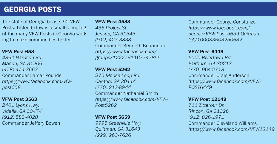 Georgia Destination Posts March/April 2025
