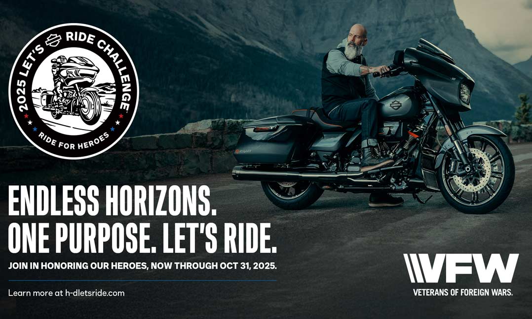 VFW Named as a Beneficiary of Harley-Davidson’s 2025 Let’s Ride ...