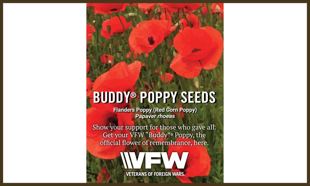 VFW Store sells Buddy Poppy Seeds