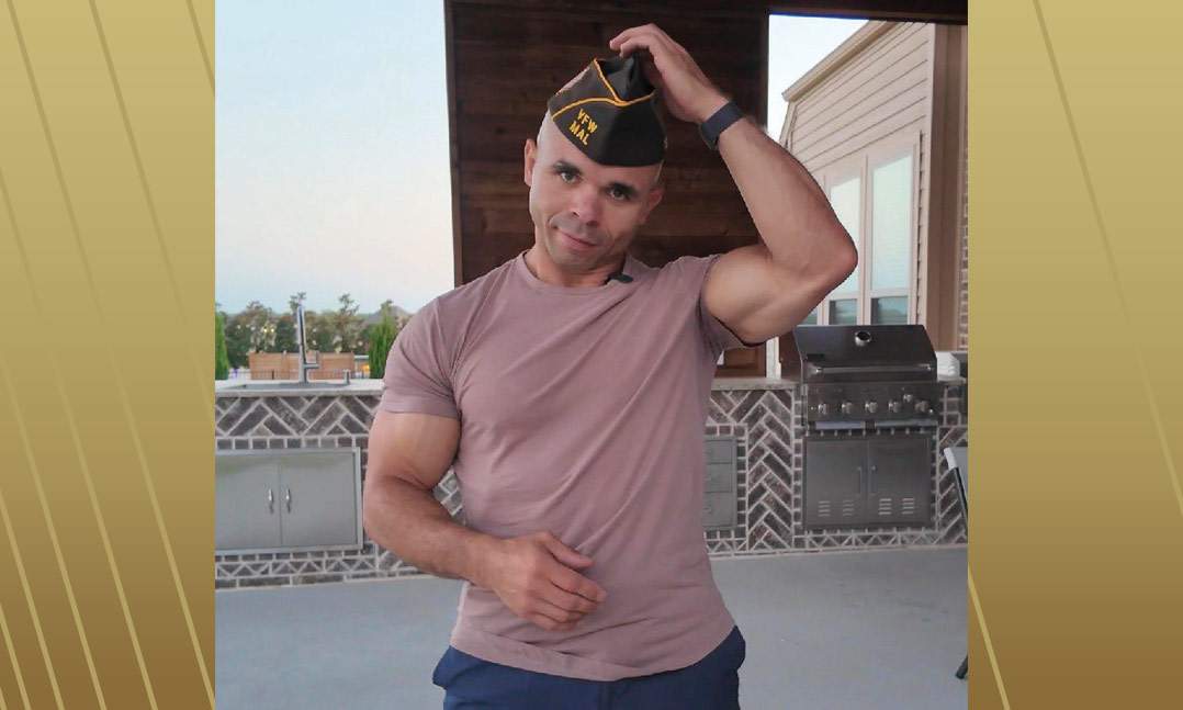 VFW member and Marine Corps veteran Joel Del Rosario