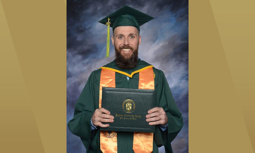 Army veteran and VFW “Sport Clips Help A Hero Scholarship” Recipient Sam George 