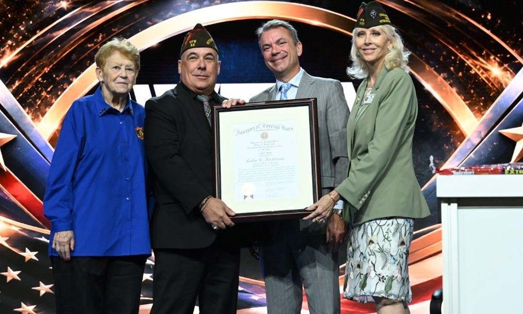 VFW presents acclaimed Biedrzycki Service Officer of the Year Award