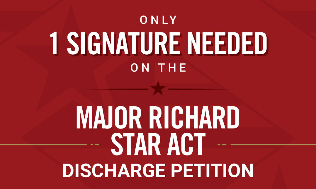 Major Richard Star Act Discharge Signature Needed