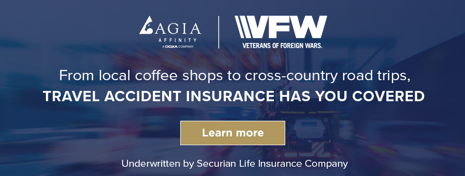VFW members can save more on travel and accident insurance