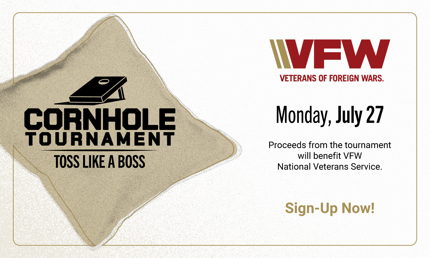 VFW 2026 Cornhole Tournament