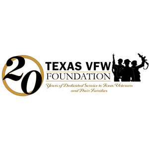 VFW Texas Foundation 20th Anniversary Logo