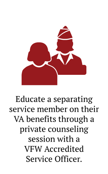 claims rep soldier assistance with VA claim