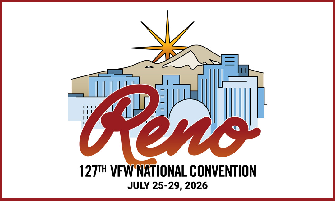 127th VFW National Convention Reno Nevada July 25-29, 2026